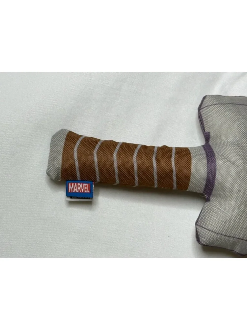 Marvel Thor Hammer Plush Dog Toy New